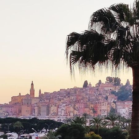 Menton Bord De Mer Studio Calme Avec Balcon, Ascenseur, Climatisation, Ideal Location Quiet Near Sea, Balcony, Elevator, Ac エクステリア 写真